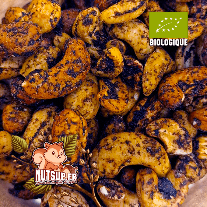 Noix de Cajou à l'ail noir Bio