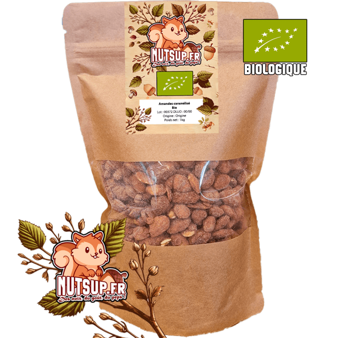 Amandes caramélisées Bio