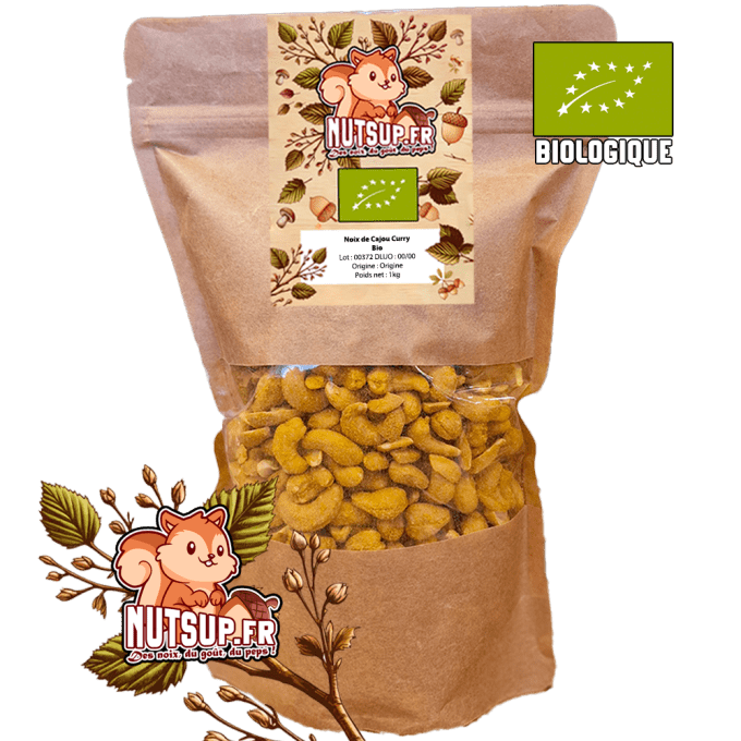 Noix de Cajou au Curry Bio