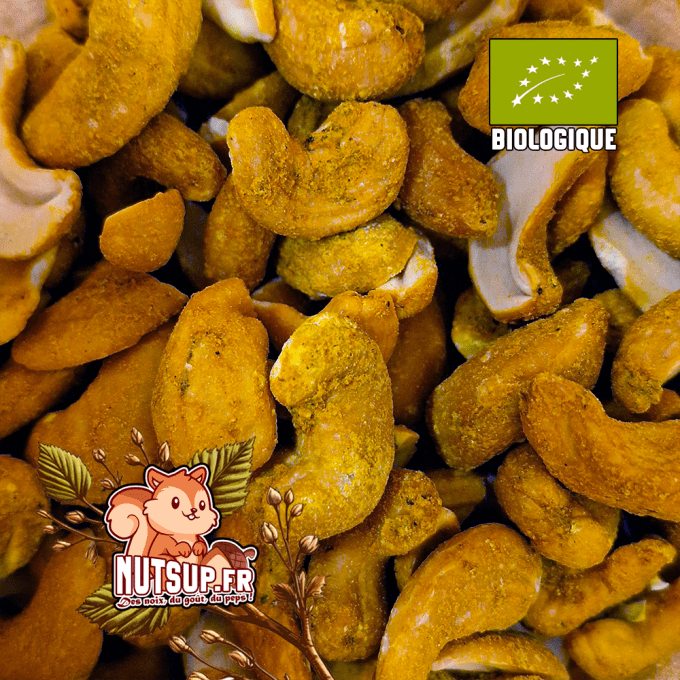 Noix de Cajou au Curry Bio
