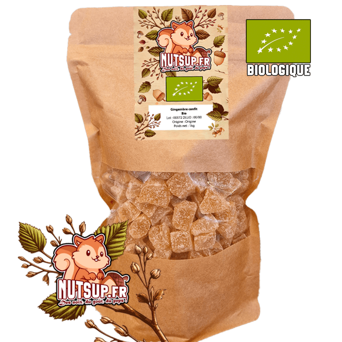 Gingembre confits Bio