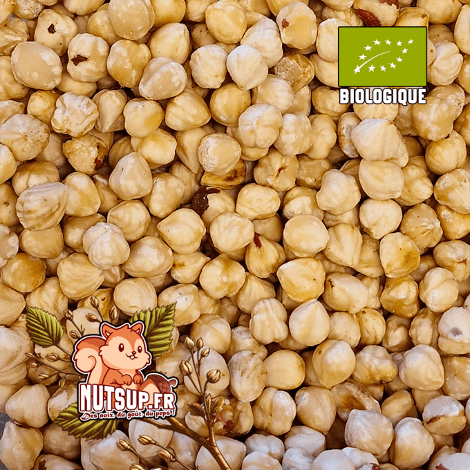 Noisettes Emondées Grillées Bio