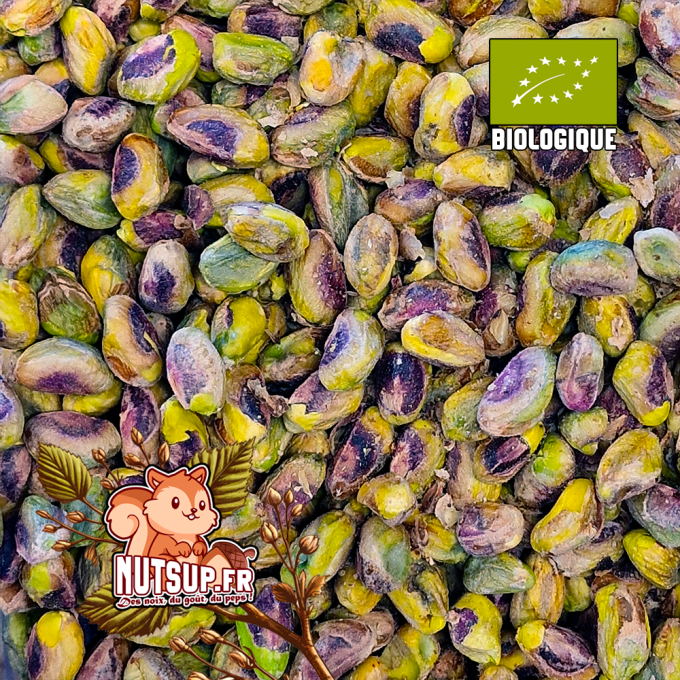 Pistaches décortiquées Bio