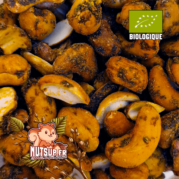 Noix de Cajou Tomates Basilic Bio